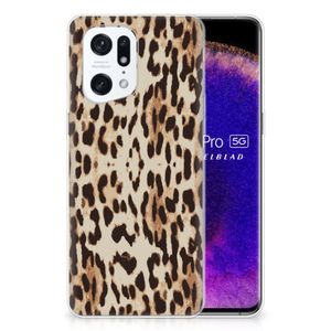 OPPO Find X5 Pro TPU Hoesje Leopard