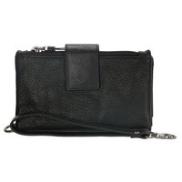 Micmacbags Portemonnee / Clutch L Discover Zwart - thumbnail