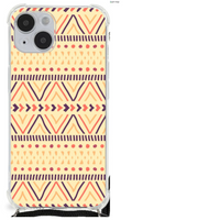 iPhone 14 Plus Doorzichtige Silicone Hoesje Aztec Yellow