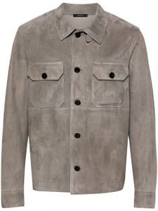 TOM FORD veste en daim - Gris