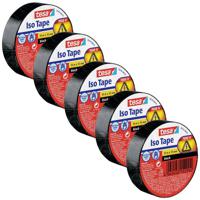 tesa 56192-00502-23 Isolatietape tesa Zwart (l x b) 10 m x 15 mm 5 stuk(s) - thumbnail