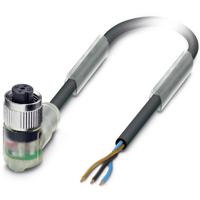 Phoenix Contact 1668263 Sensor/actuator connector, geassembleerd M12 Aantal polen (sensoren): 3 Bus, haaks 3.00 m 1 stuk(s) - thumbnail