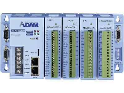 Advantech ADAM-5000L DA&C systeem voor ethernet Modbus, RTU 12 V/DC, 24 V/DC Advantech ADAM-5000L DA&C systeem voor ethernet Modbus, RTU 12 V/DC, 24 V/DC
