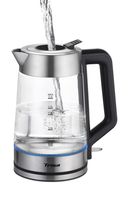 Trisa Easy Fill waterkoker 2 l 2200 W Zwart, Roestvrijstaal - thumbnail