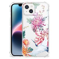 Apple iPhone 14 Plus Case Anti-shock Bird Flowers