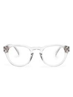 Eyewear by David Beckham lunettes de vue à monture ronde transparente - Tons neutres - thumbnail