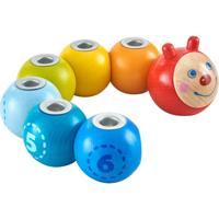 Haba verjaardagsrups 35 cm 7 delig