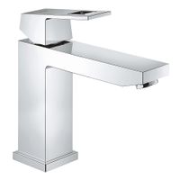 Grohe Eurocube wastafelkraan medium zonder waste Chroom