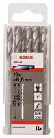 Bosch Accessoires Metaalboren HSS-G, Standard 6,6 x 63 x 101 mm 10st - 2608585499 - thumbnail