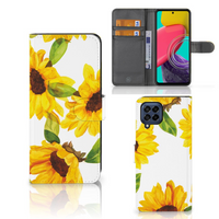 Hoesje voor Samsung Galaxy M53 Zonnebloemen