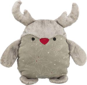 TRIXIE XMAS RENDIER ZONDER GELUID STOF / PLUCHE GRIJS 30 CM