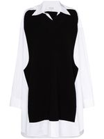 Maison Margiela robe-chemise Spliced - Blanc - thumbnail