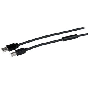 StarTech.com 15 m actieve USB 2.0 A-naar-B-kabel M/M