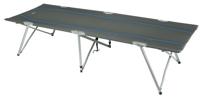 High Peak campingbed Oviedo 190 x 65 cm polyester/staal grijs