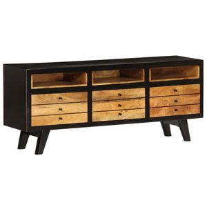 Tv-meubel 120x30x50 cm massief mangohout