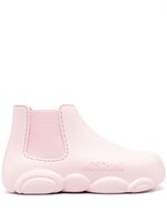 Moschino bottines Gummy 40 mm à logo embossé - Rose