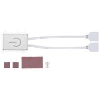 Paulmann 70975 PAULMANN Touchswitch 144 W (max) Metaal (b x h x d) 4.3 x 0.85 x 3 cm 1 stuk(s) - thumbnail