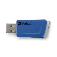 Verbatim V Store N CLICK USB-stick 32 GB Rood, Blauw 49308 USB 3.2 Gen 1 (USB 3.0) - thumbnail