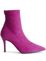 Giuseppe Zanotti bottines Mirea 90 mm en cuir - Violet