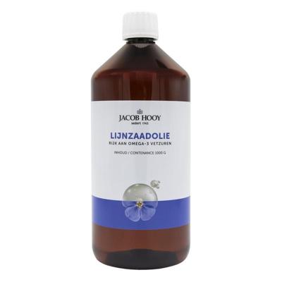 Jacob Hooy Lijnzaad olie inwendig koudgeperst Jacob Hooy Lijnzaad olie inwendig koudgeperst