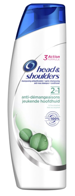 Head & Shoulders Shampoo 2in1 Jeukende Hoofdhuid - 255 ml Head & Shoulders Shampoo 2in1 Jeukende Hoofdhuid - 255 ml