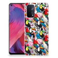 OPPO A93 5G TPU Hoesje Birds - thumbnail