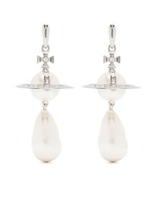 Vivienne Westwood boucles d'oreilles Aleska à motif Orb - Argent