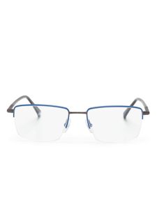 Etnia Barcelona lunettes de vue rectangulaires Needles - Bleu