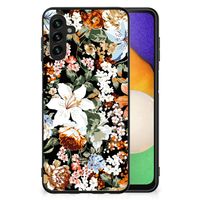 Bloemen Hoesje voor Samsung Galaxy A13 5G | A04s Dark Flowers - thumbnail