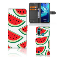 Motorola G8 Power Lite Book Cover Watermelons