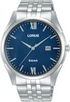 Lorus RH985PX9 Horloge staal zilverkleurig-blauw 42 mm - thumbnail