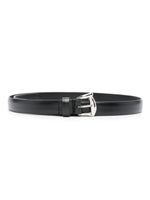 Alberta Ferretti ceinture fine en cuir - Noir