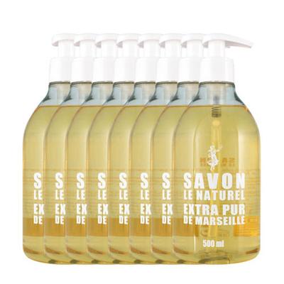 Savon Le Naturel Savon Vloeibare Natuurlijk Handzeep - Original - 8 x 500ml - Multiverpakking