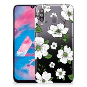 Samsung Galaxy M30 TPU Case Dogwood Flowers