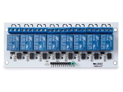 Velleman VMA436 development board accessoire Relaismodule Blauw, Wit