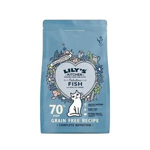 Lily's Kitchen HE631005 droogvoer voor kat 800 g Volwassen Vis, Zalm