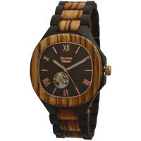 GreenTime ZW073A Automatic Houten Horloge