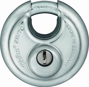 Abus hangslot discus 26/70mm gelijksluitend EE0252