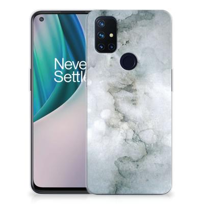 Hoesje maken OnePlus Nord N10 5G Painting Grey Hoesje maken OnePlus Nord N10 5G Painting Grey