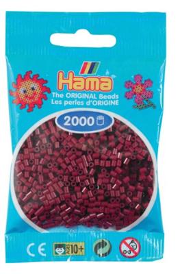 Hama Kralen 501-30 - mini-kralen, 2000 stuks moerbei