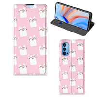 OPPO Reno4 Pro 5G Hoesje maken Sleeping Cats