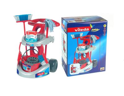 Vileda speelgoed schoonmaakkar met accessoires 7-delig