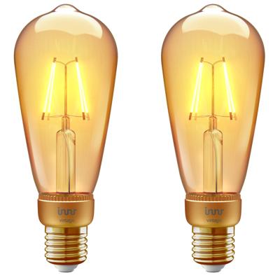 Innr Filament E27 Edison 2-pack - werkt met Philips Hue Innr Filament E27 Edison 2-pack - werkt met Philips Hue