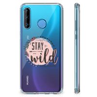 Huawei P30 Lite Stevig Bumper Hoesje Boho Stay Wild - thumbnail