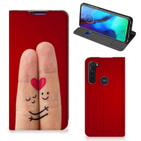 Motorola Moto G Pro Hippe Standcase Liefde - Origineel Romantisch Cadeau - thumbnail