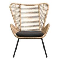 Le Sud loungefauteuil Monte Carlo - naturel - Leen Bakker