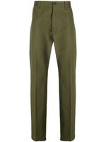 DSQUARED2 pantalon droit à logo imprimé - Vert