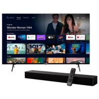 BundelDEAL ! LIFE® X15527 138,8 cm (55 inch) Ultra HD QLED Android-TV & 2.0 Bluetooth Soundbar P61155