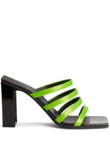 Giuseppe Zanotti sandales à talon épais 85 mm - Vert