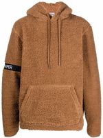 Daily Paper hoodie en polaire - Marron